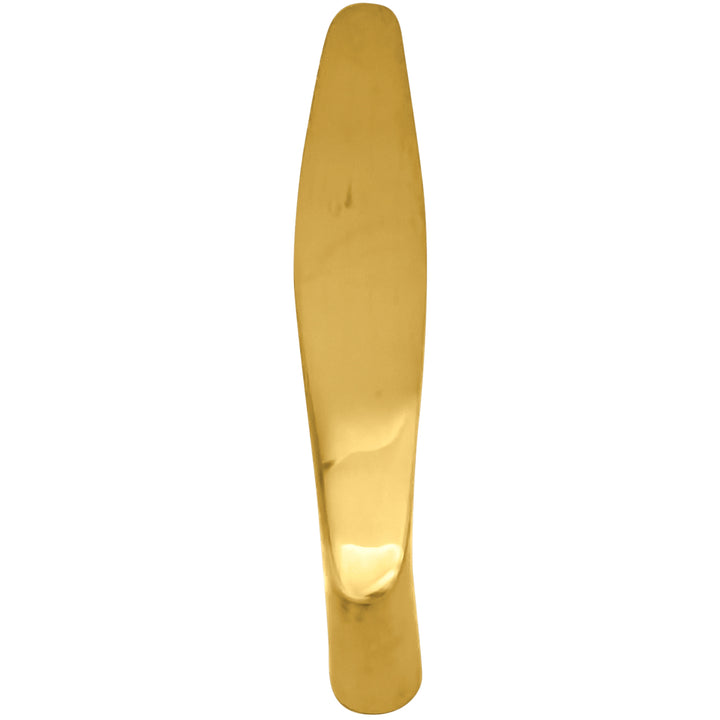 4 Inch Overall (3 3/4 Inch c-c) Solid Brass Traditional Pull (Several Finishes Available)