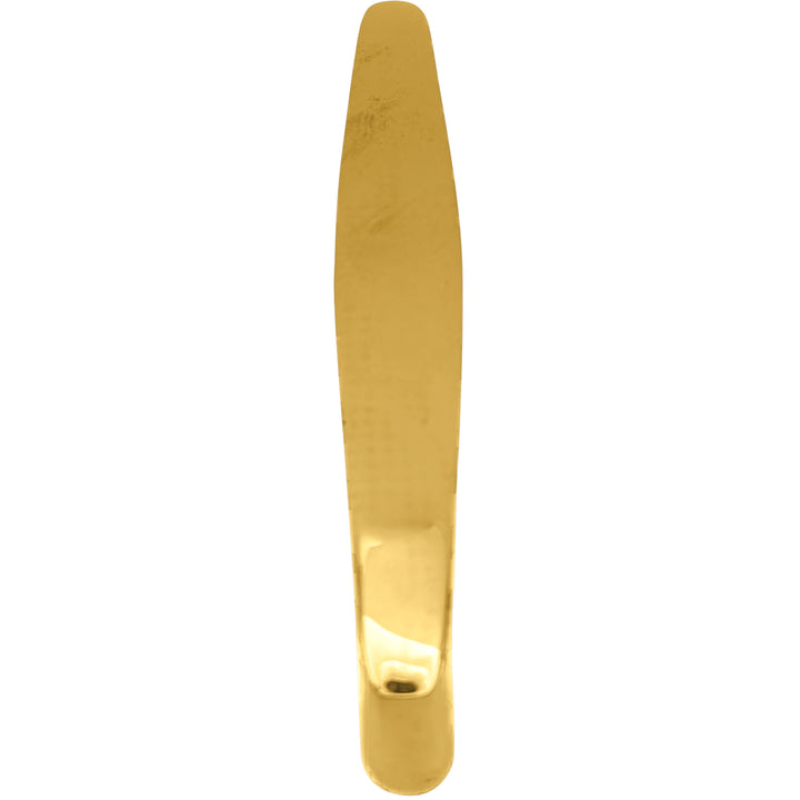 5 1/2 Inch Overall (5 Inch c-c) Solid Brass Traditional Pull (Several Finishes Available)