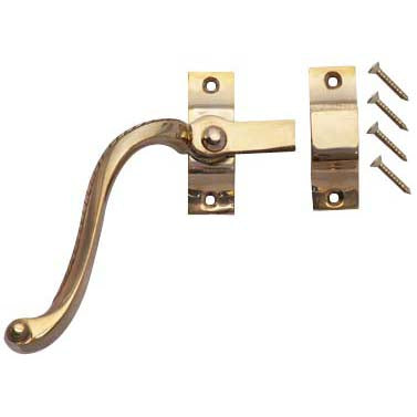 Georgian Rope Window Lock Left Hinge (Several Finishes Available)