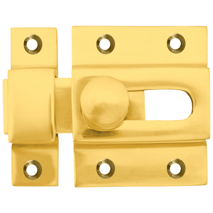 2 1/4 Inch Solid Brass Cabinet Latch (Several Finishes Available)