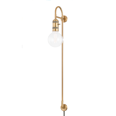 ##Antique Hardware## Dean Plug-In Sconce