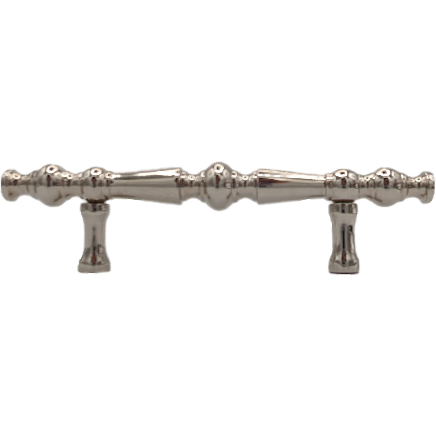 5 Inch Overall (3 Inch c-c) Solid Brass Victorian Pull