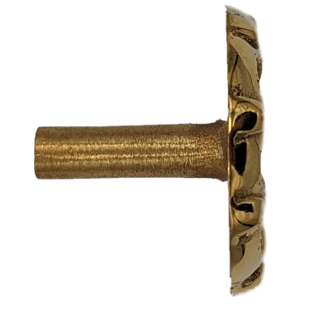 1 1/2 Inch Spigot Style Cabinet Knob (Several Finishes Available)