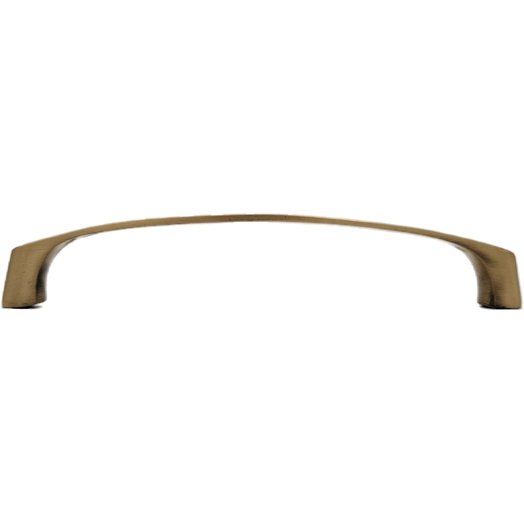 Antique Hardware 4 Inch Overall (3 3/4 Inch c-c) Solid Brass Traditional Pull CABINET PULL