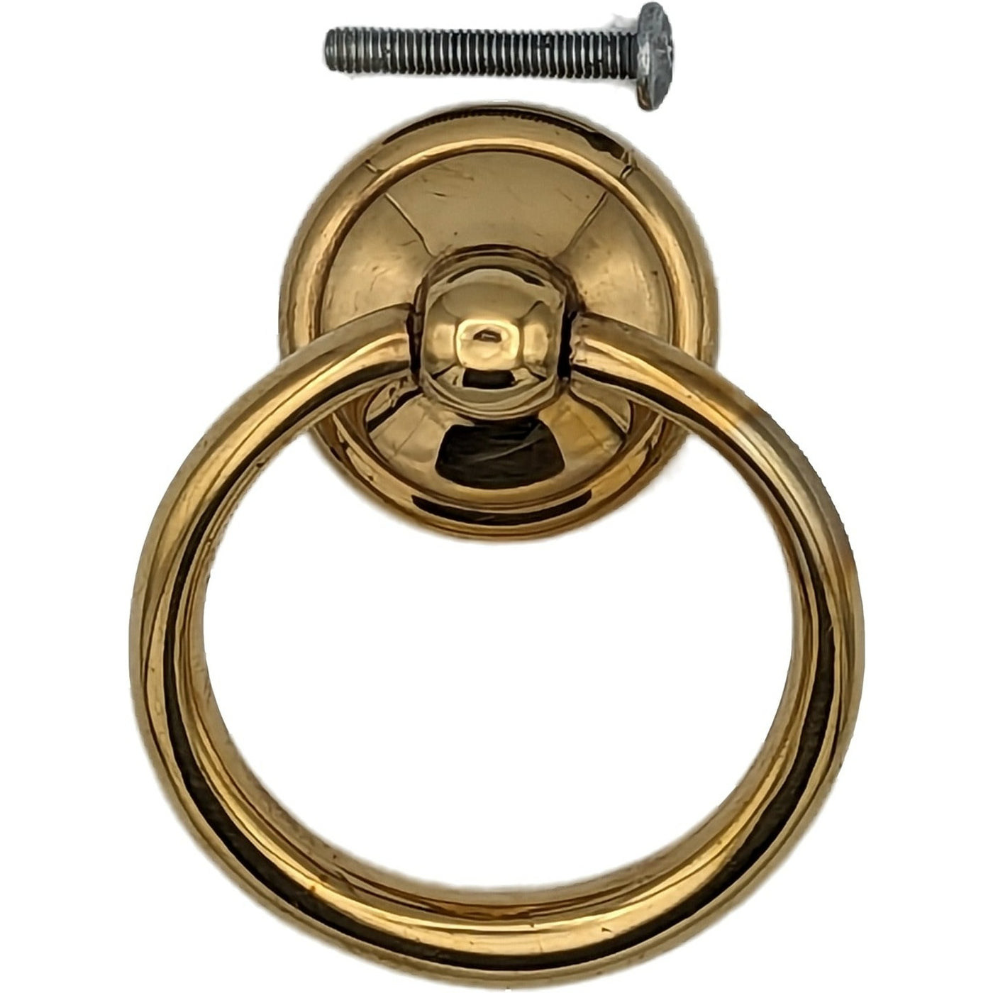 Buy LXZ 6 PCs Vintage Antique Brass Drop Ring Pulls -Drawer Ring Handles  with Two Screw Holes, Large Size, Ring Diameter 1.5-in (3.8 cm), Pull  Height 2.1-in (5.3 cm) Online at desertcartINDIA