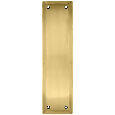 10 Inch Quaker Style Push Plate (Several Finish Options)