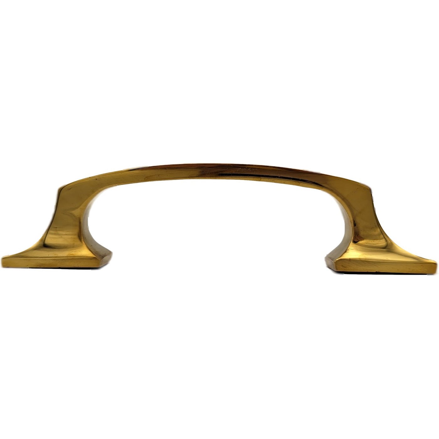 5 1/4 Inch Overall (3 3/4 Inch c-c) Traditional Solid Brass Pull