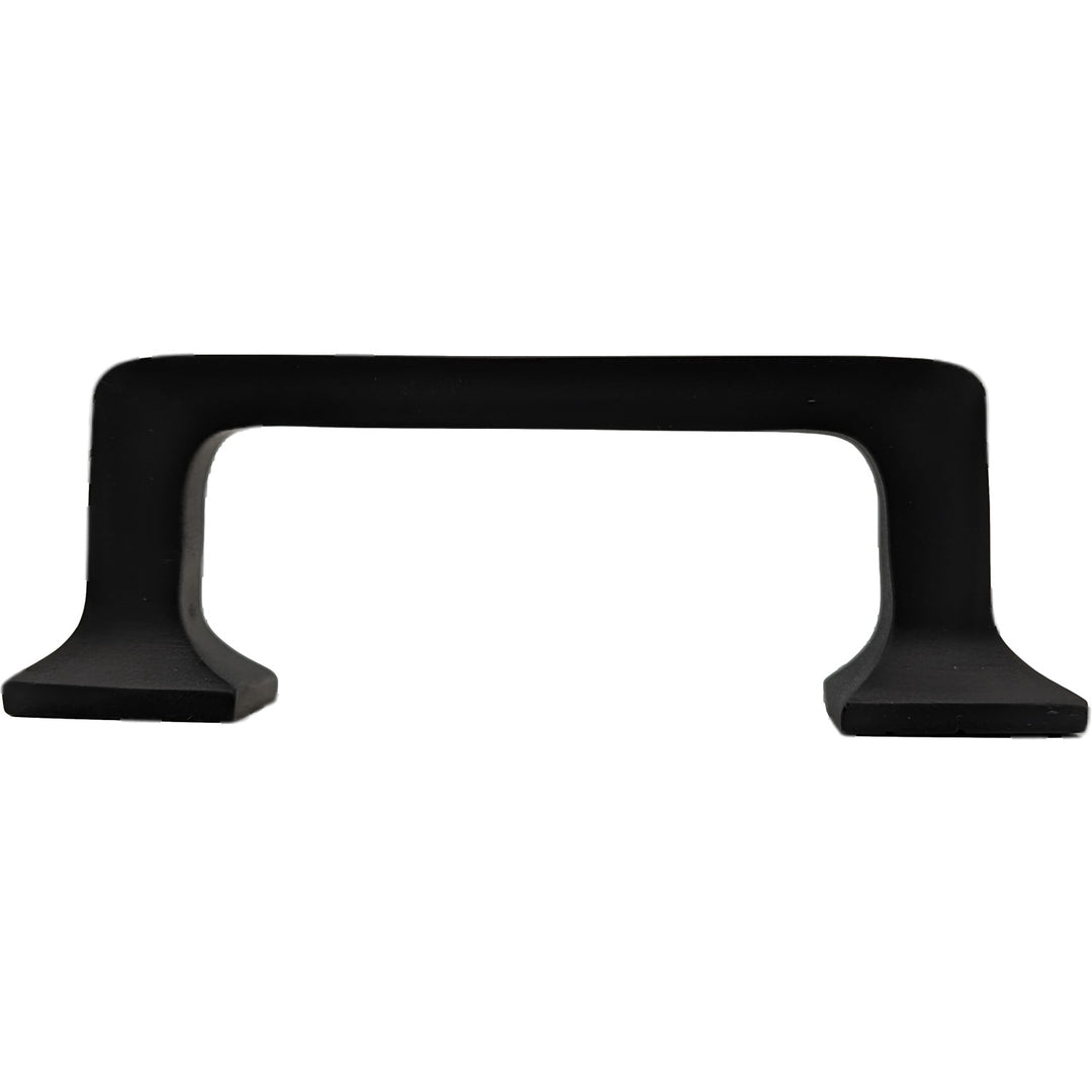 Antique Hardware 4 1/4 Inch Overall (3.25 Inch c-c) Solid Brass Square Traditional Pull CABINET PULL