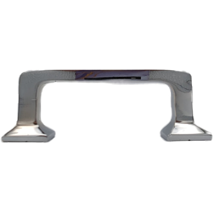 Antique Hardware 4 1/4 Inch Overall (3.25 Inch c-c) Solid Brass Square Traditional Pull CABINET PULL