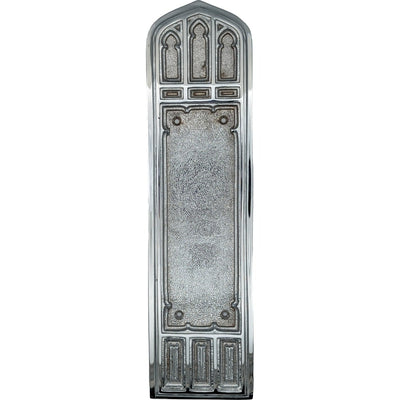 12 1/4 Inch Gothic Push Plate