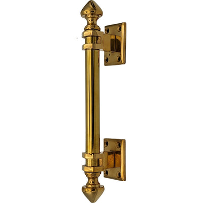 8 Inch Solid Brass Colonial Style Pull