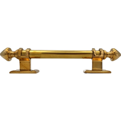 8 Inch Solid Brass Colonial Style Pull