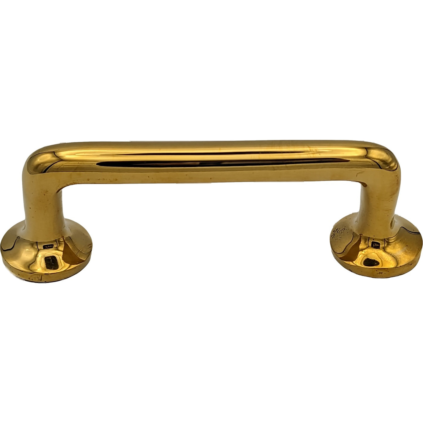5 Inch (4 Inch c-c) Traditional Solid Brass Cabinet Pull
