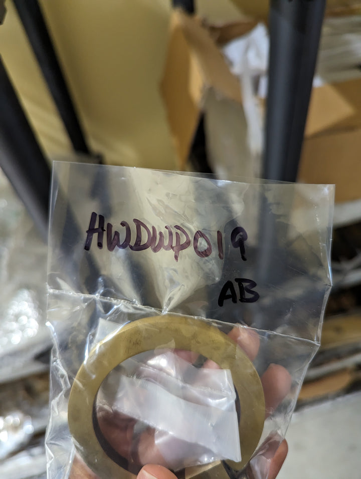 ##Antique Hardware## Open Box Sale Item 3 Inch Mission Style Solid Brass Drawer Ring Pull (Antique Brass Finish)