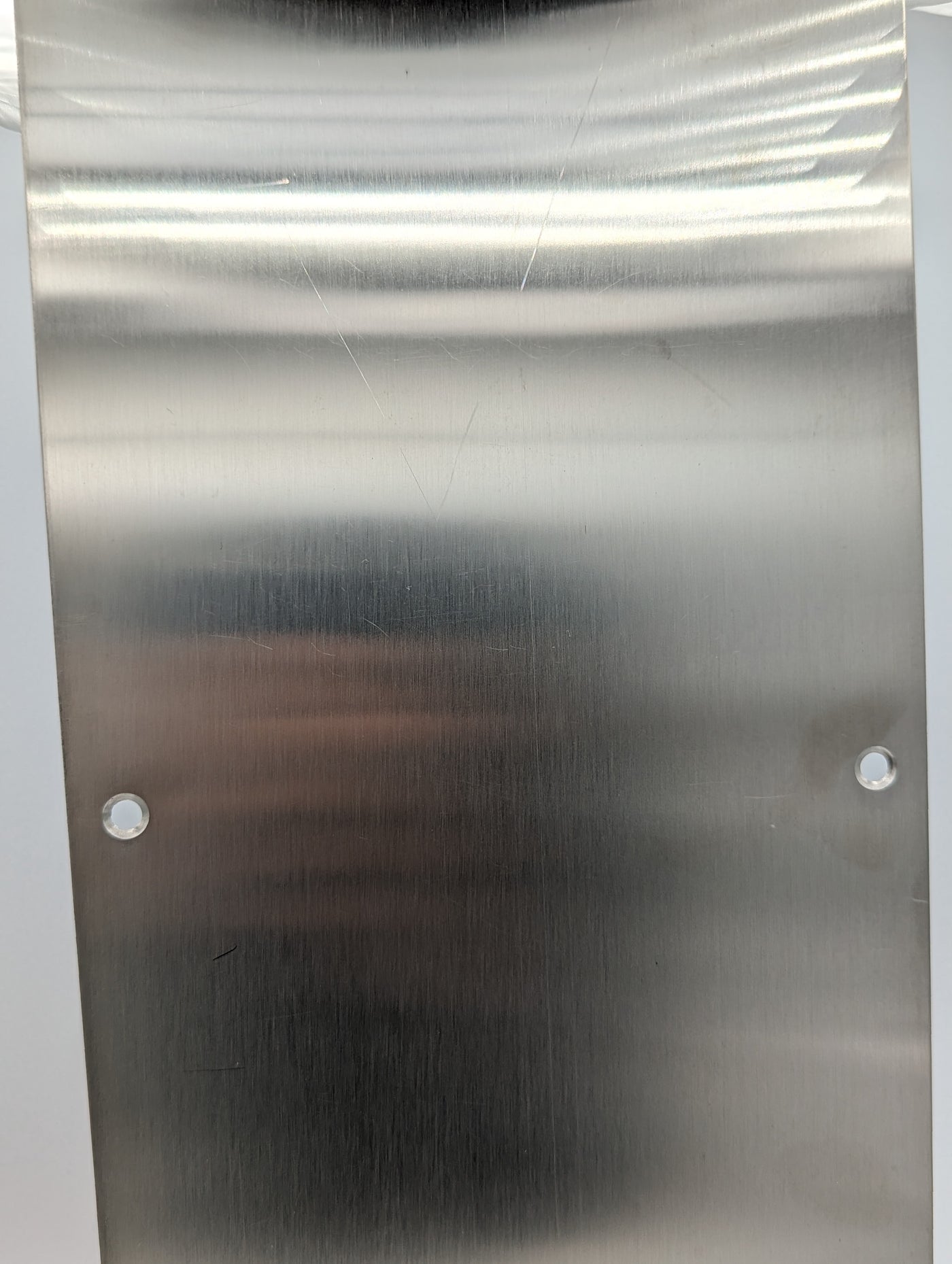 Open Box Sale Item 6 Inch x 34 Inch Stainless Steel Kick Plate (Brushed Nickel Finish)