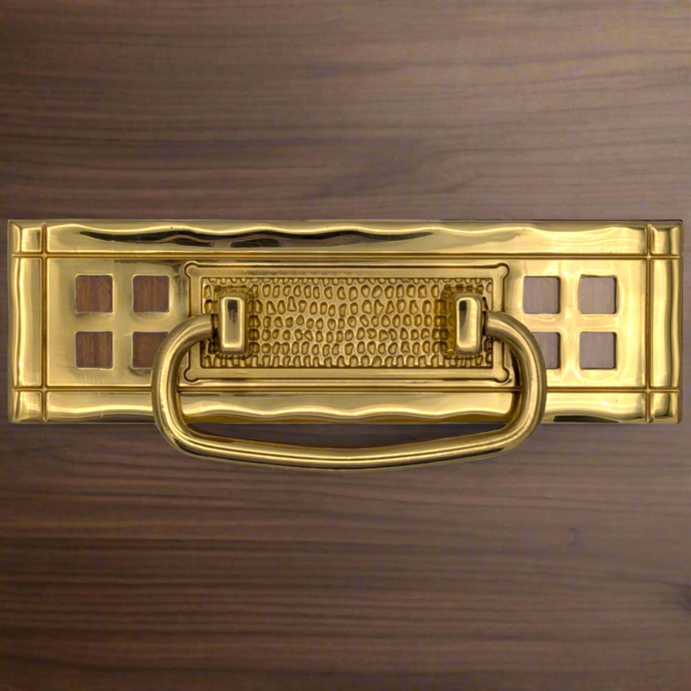 Antique Hardware 5 Inch Overall (4 1/4 c-c) Solid Brass Craftsman Bail Pull (Several FInishes Available) 