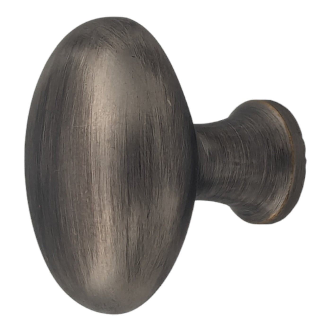 1 1/2 Inch Brass Egg Cabinet Knob (Several Finishes Available)