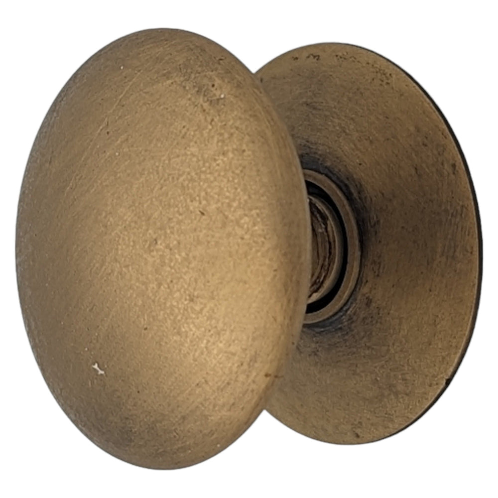 ##Antique Hardware## 1 1/3 Inch Round Cabinet Knob with Backplate (Several Finishes Available)