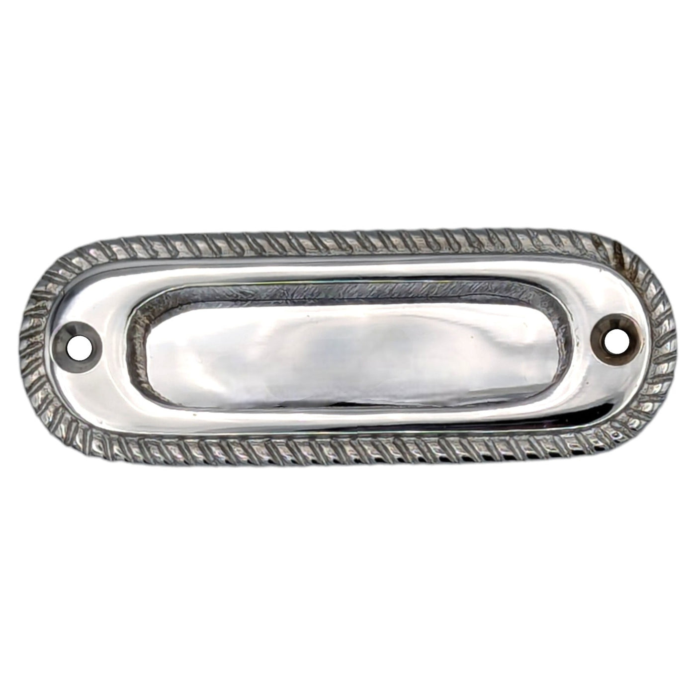 Georgian Rope Oval Sash Pull (Several Finishes Available)