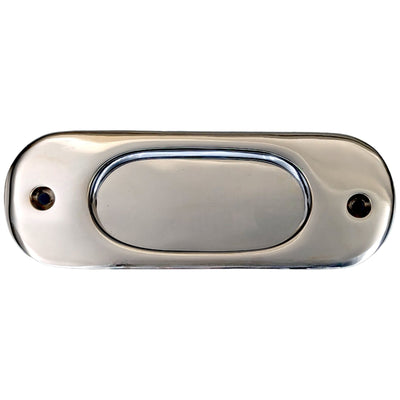 5 Inch Solid Brass Traditional Style Oval Sash Pull (Several Finishes Available)