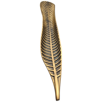 24 1/2 inch (12 inch c-c) Artistic Frond Oversize Pull (Several Finishes Available)
