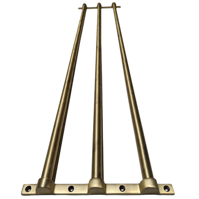 36 Inch Solid Brass Triple Push Bar (Several Finishes Available)