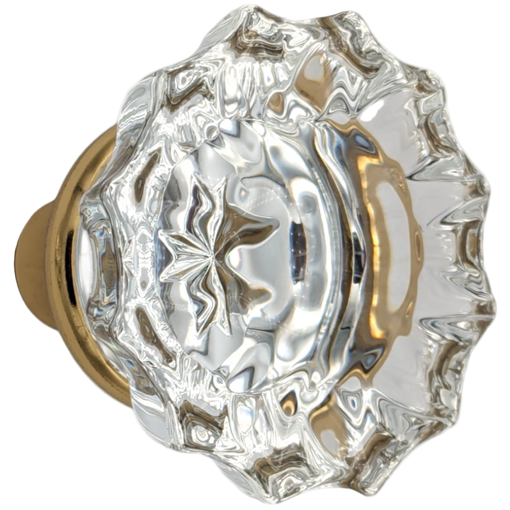 Fluted Crystal Spare Knob Set (Several Finishes Available)