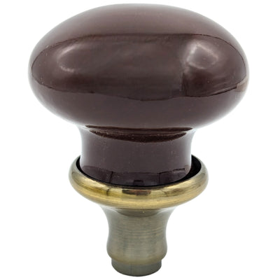 Brown Porcelain Spare Knob Set (Several Finishes Available)