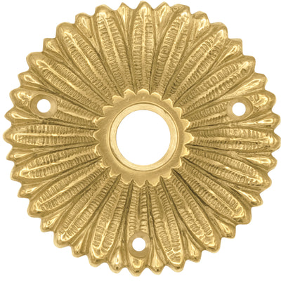 ##Antique Hardware## French Provincial Solid Brass Rosette (Several Finishes Available)