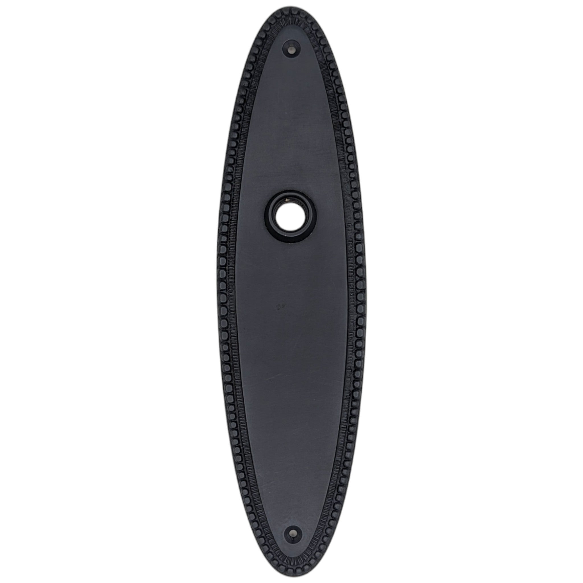 Beaded Oval Solid Brass Backplate (Oil Rubbed Bronze Finish) – Antique ...