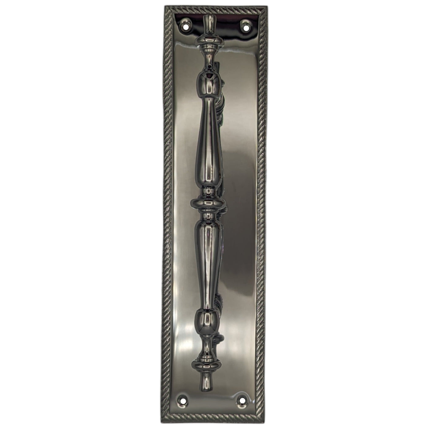 ##Antique Hardware## 11 1/2 Inch Georgian Roped Style Door Pull (Several Finishes Available)