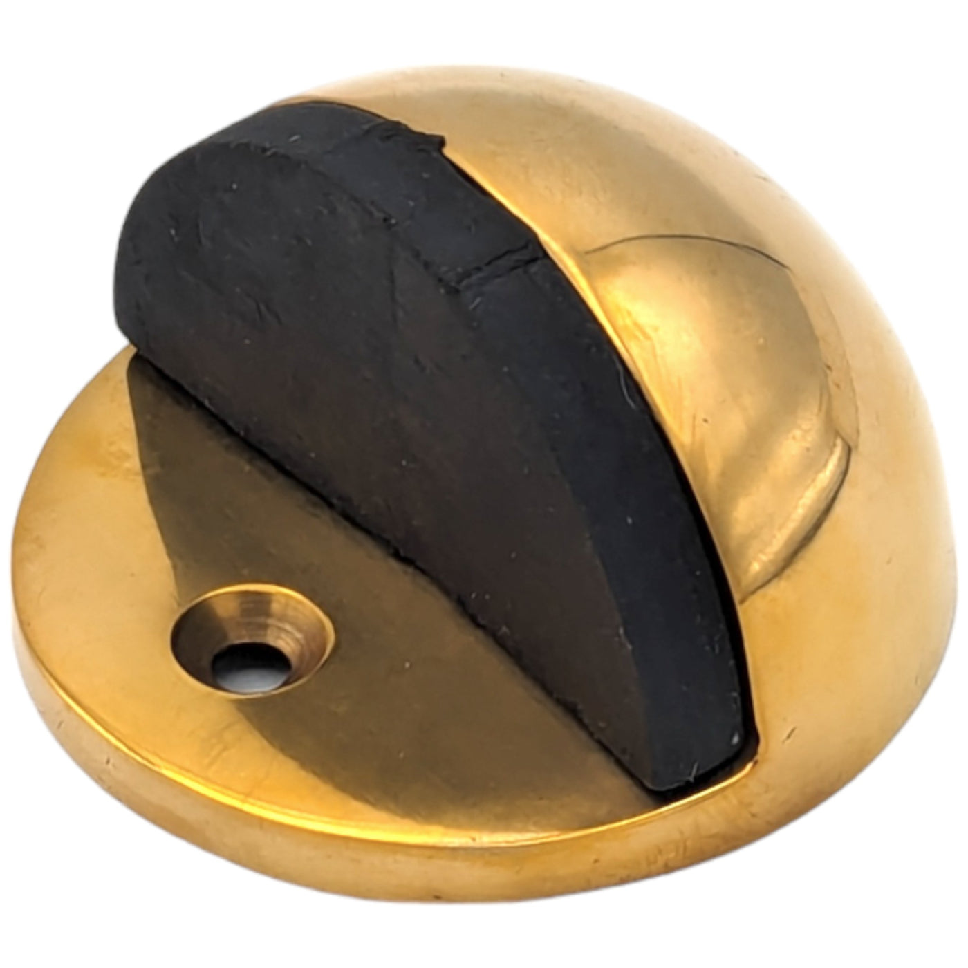 ##Antique Hardware## Low Profile Brass Floor Mounted Door Stop (Several Finishes Available)