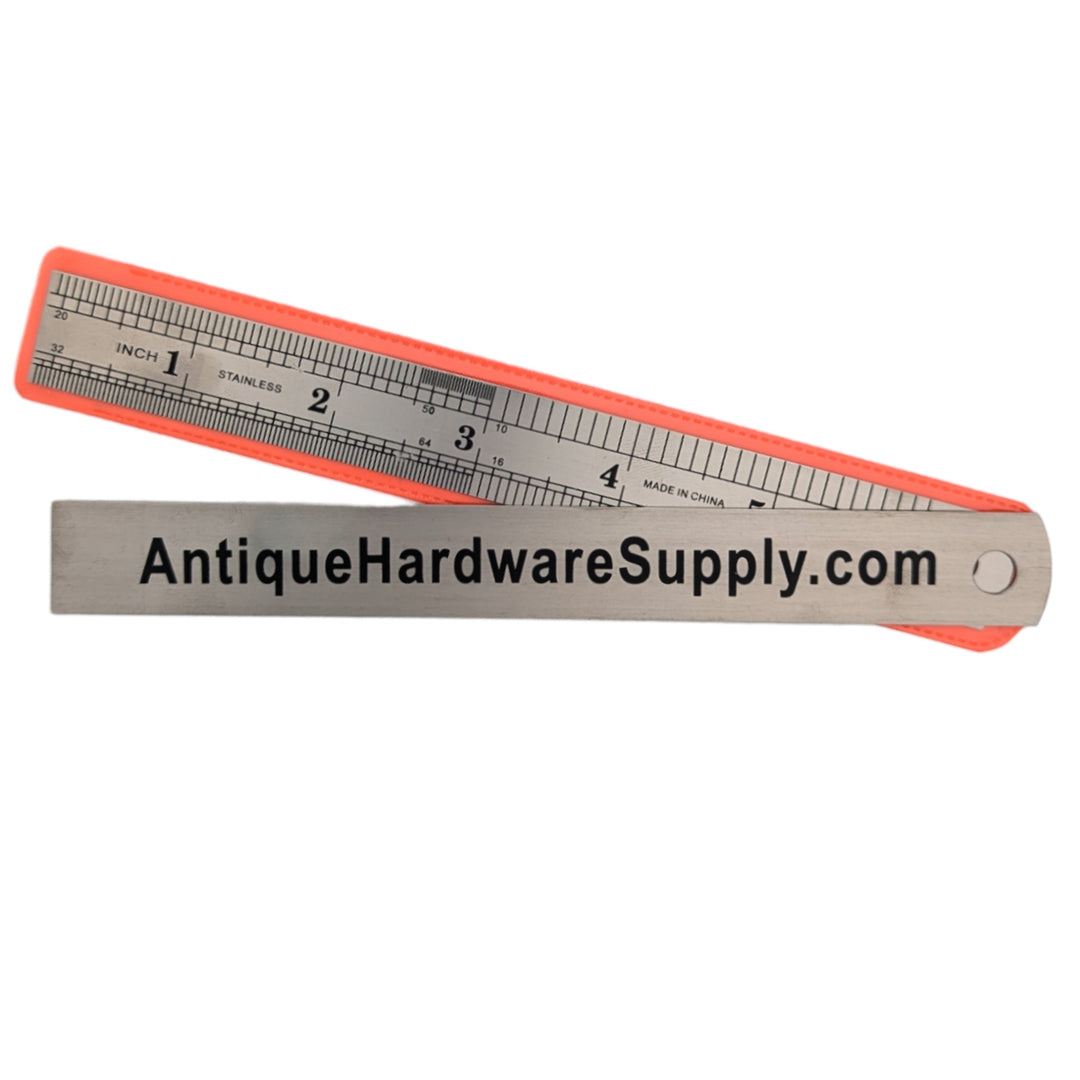 Antique Hardware 6 inch Stainless Steel Antique Hardware Supply Ruler 
