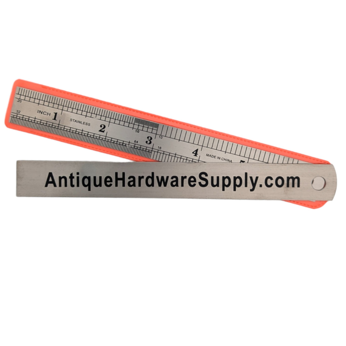 ##Antique Hardware## 6 inch Stainless Steel Antique Hardware Supply Ruler