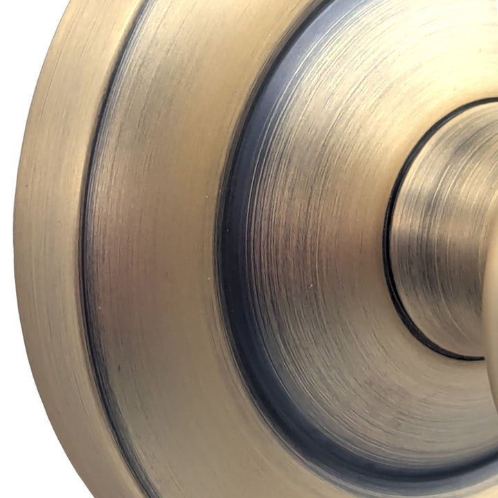 ##Antique Hardware## Magnifique™ Classic Door Set with White Milk Glass Octagon Knobs (Several Finishes Available)
