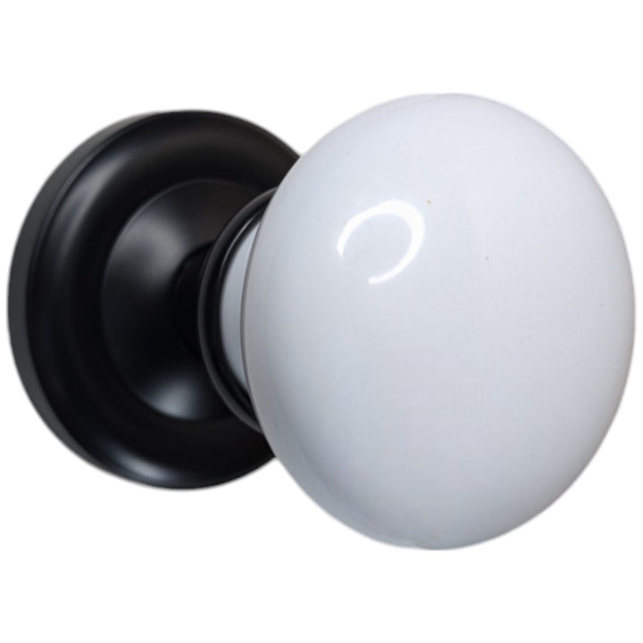  Magnifique™ Classic Door Set with White Porcelain Knobs (Several Finishes Available)