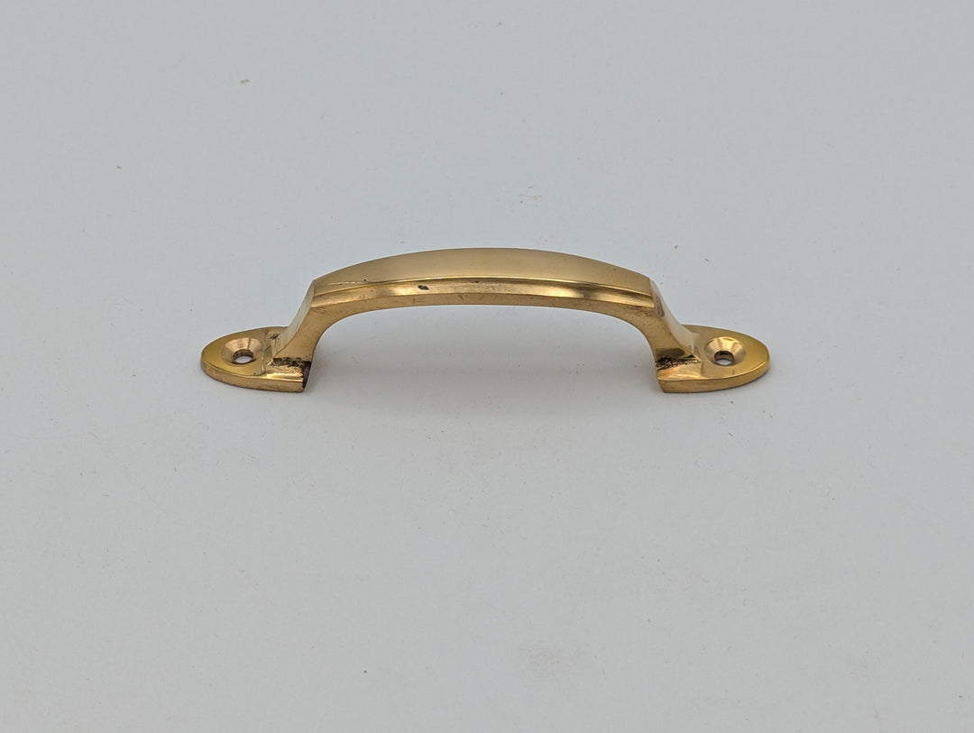 ##Antique Hardware## 5 3/4" Pull Handle (Black Bronze Finish)