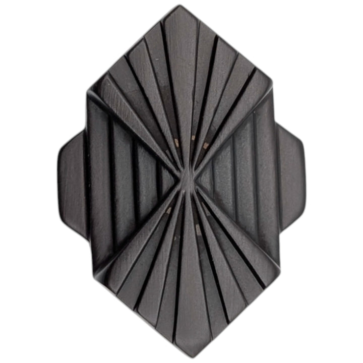 1 1/2 inch Moderne Deco Cabinet Knob (Several Finishes Available)