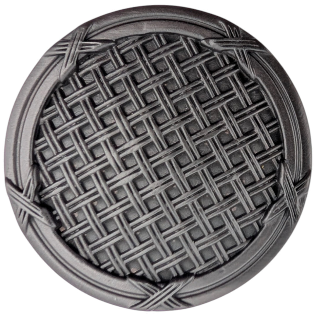 1 1/2 inch Ribbon & Reed Trellis Cabinet Knob (Several Finishes Available)