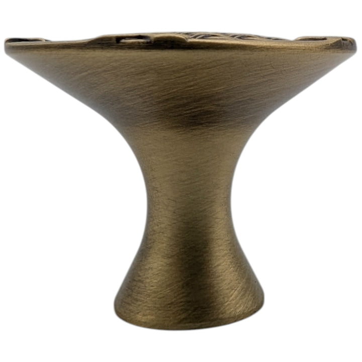 1 1/2 inch Ribbon & Reed Trellis Cabinet Knob (Several Finishes Available)