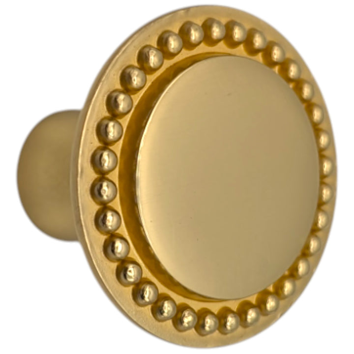 1 1/2 inch Beaded Signature Cabinet Knob (Several Finishes Available)