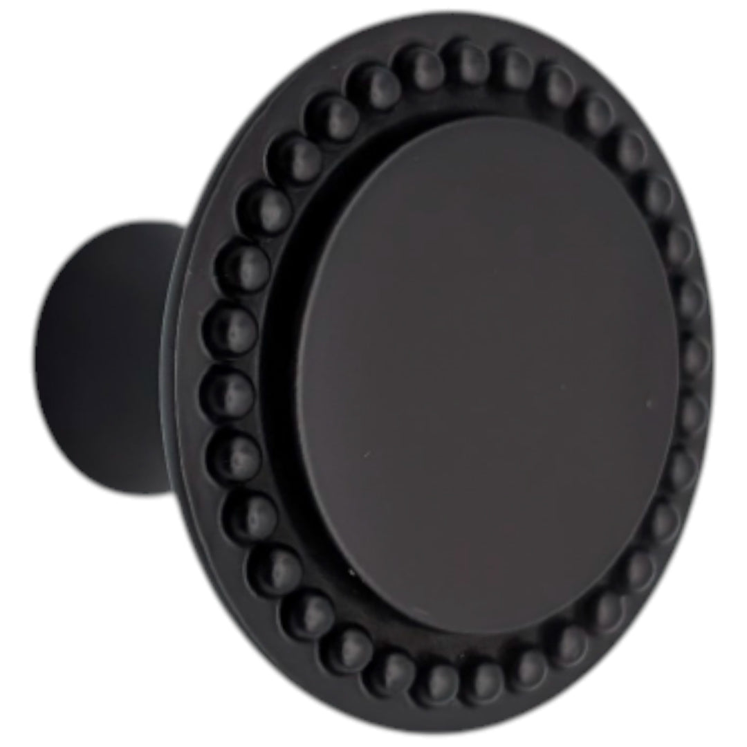 1 1/2 inch Beaded Signature Cabinet Knob (Several Finishes Available)