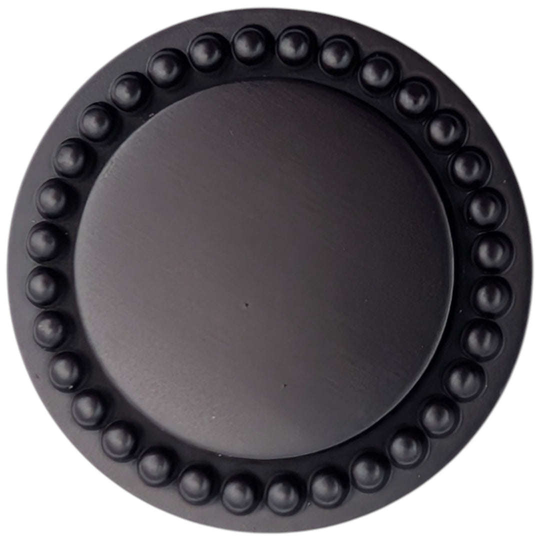 1 1/2 inch Beaded Signature Cabinet Knob (Several Finishes Available)