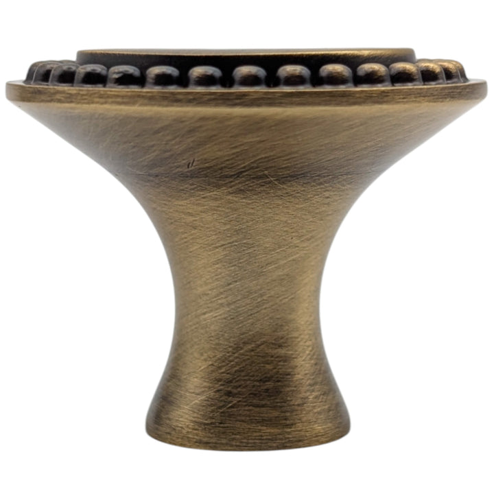 1 1/2 inch Beaded Signature Cabinet Knob (Several Finishes Available)