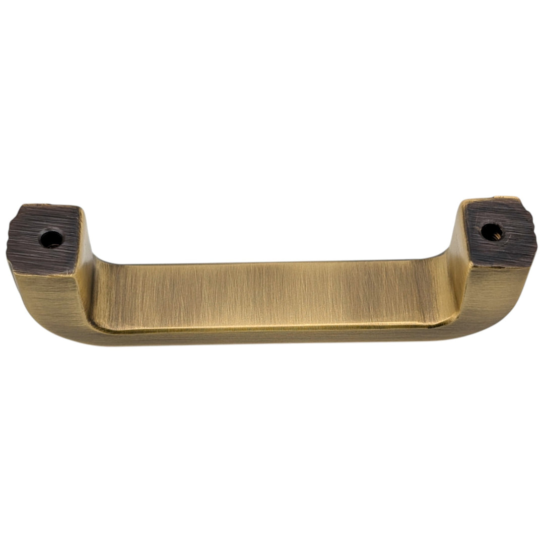 3 1/2 inch Overall (3 inch C-C) Ribbon & Reed Trellis Cabinet Pull (Several Finishes Available)