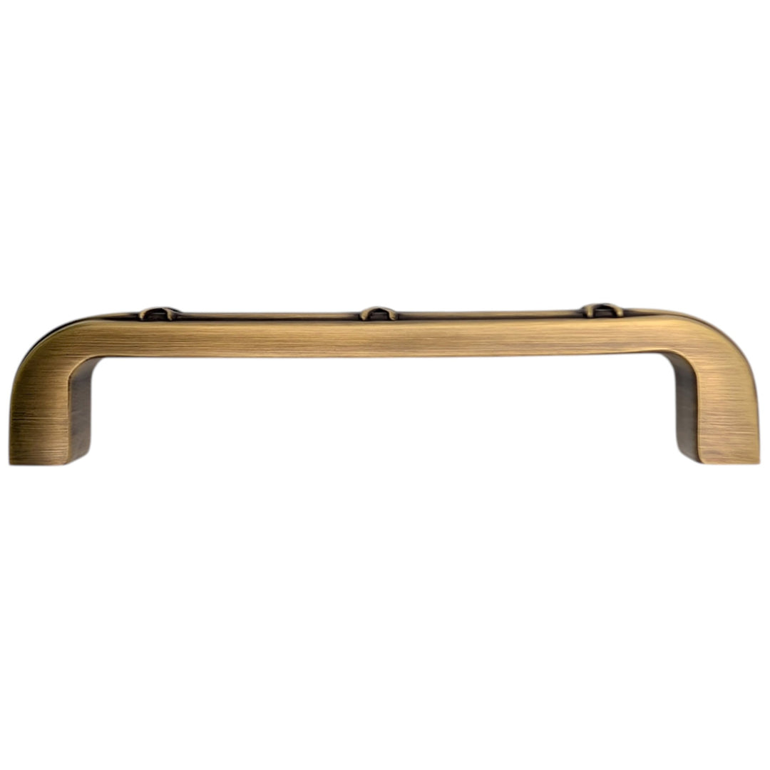5 inch Overall (4.5 inch C-C) Ribbon & Reed Trellis Cabinet Pull (Several Finishes Available) (Copy) (Copy)