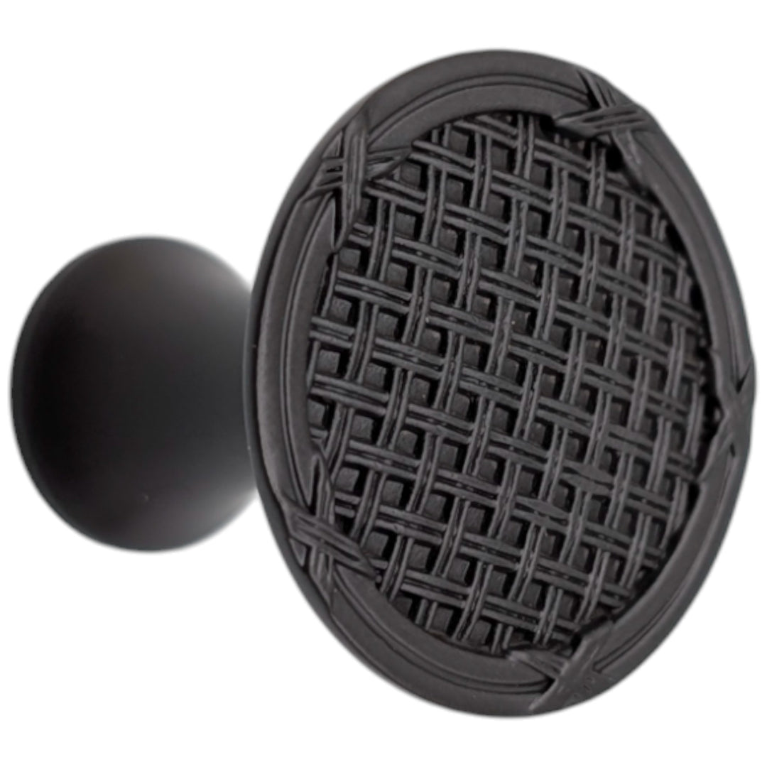 1 1/4 inch Ribbon & Reed Trellis Cabinet Knob (Several Finishes Available)