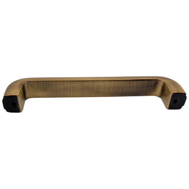 5 inch Overall (4.5 inch C-C) Moderne Deco Cabinet Pull (Several Finishes Available)