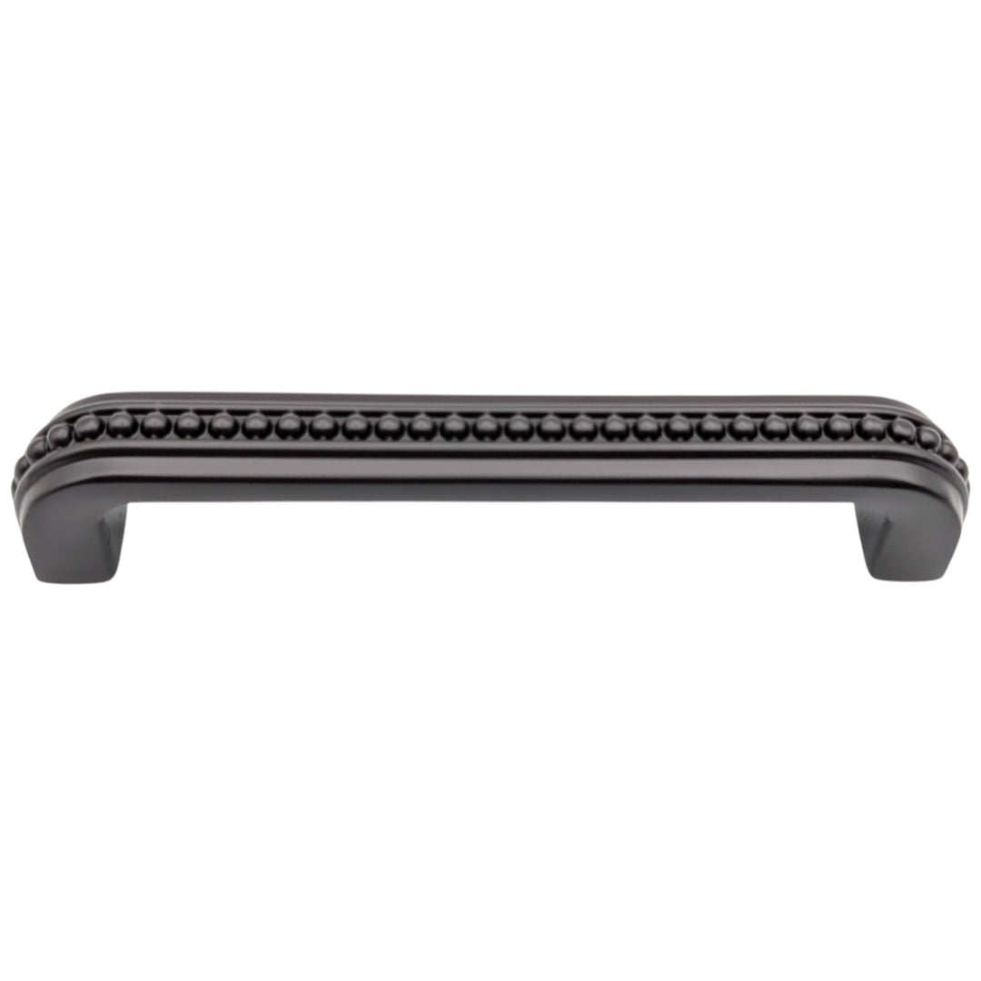 5 inch Overall (4.5 inch C-C) Beaded Signature Cabinet Pull (Several Finishes Available)