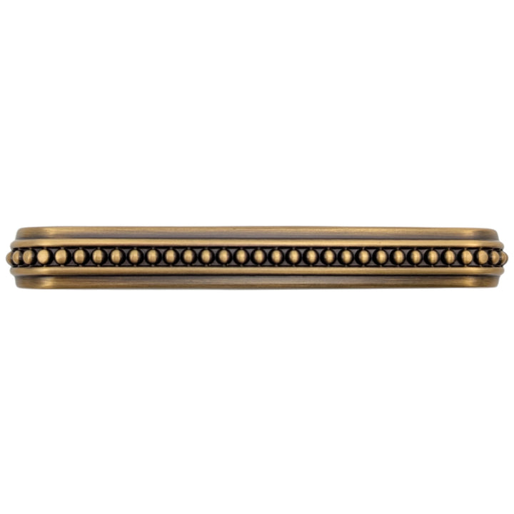 5 inch Overall (4.5 inch C-C) Beaded Signature Cabinet Pull (Several Finishes Available)